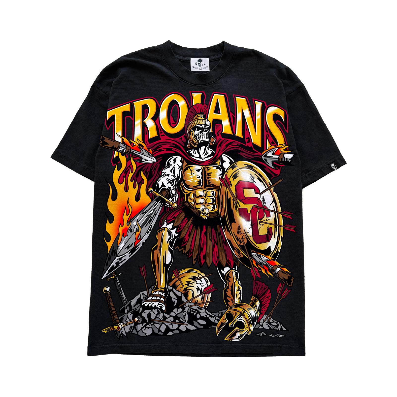 USC Trojans Unisex Warren Lotas Black T-Shirt | USC Bookstores